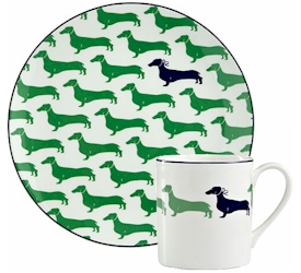 kate spade dachshund dishes