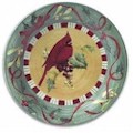 Lenox Winter Greetings Everyday Cardinal Dinner Plate