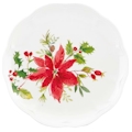 Lenox Winter Meadow Poinsettia Accent Plate