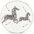 Lenox Zebras Platinum by Scalamandre Salad Plate