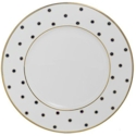 Mikasa Color Studio Blue/Gold Dots Accent Plate