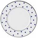 Mikasa Color Studio Blue/Platinum Dots Accent Plate