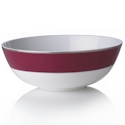Mikasa Color Studio Fuschia/Platinum Vegetable Bowl