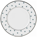 Mikasa Color Studio Light Blue/Platinum Dots Accent Plate
