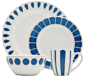 Gourmet Basics by Mikasa Blaise Cobalt