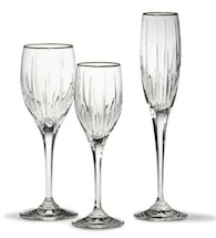 Arctic Lights Platinum Crystal by Mikasa
