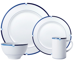 Mikasa Jet Set Tea Cups and Saucers - Thumbnail 3