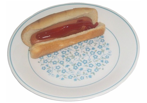 Microwave Hot Dog