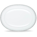 Noritake Alana Platinum Medium Oval Platter