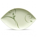 Noritake Arbour Green Leaf Plate
