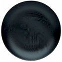 Noritake BoB (Black-on-Black) Dune Dinner Plate