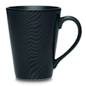 Noritake BoB (Black-on-Black) Dune Mug
