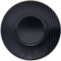 Noritake BoB (Black-on-Black) Dune Saucer Plate