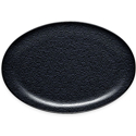 Noritake BoB (Black-on-Black) Snow Oval Platter