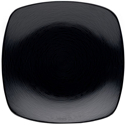 Noritake BoB (Black-on-Black) Swirl Square Dinner Plate