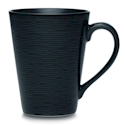 Noritake BoB (Black-on-Black) Swirl Mug