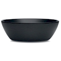 Noritake BoB (Black-on-Black) Swirl Round Vegetable Bowl