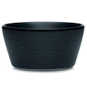 Noritake BoB (Black-on-Black) Swirl Soup/Cereal Bowl
