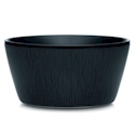 Noritake BoB (Black-on-Black) Wave Soup/Cereal Bowl