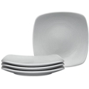 Noritake GoG (Grey-on-Grey) Swirl Square Appetizer Plate