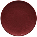 Noritake RoR (Red-on-Red) Swirl Salad/Dessert Plate
