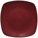 Noritake RoR (Red-on-Red) Swirl Square Platter