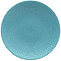Noritake ToT (Turquoise-on-Turquoise) Swirl Dinner Plate