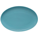 Noritake ToT (Turquoise-on-Turquoise) Swirl Oval Platter
