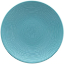 Noritake ToT (Turquoise-on-Turquoise) Swirl Salad/Dessert Plate