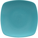 Noritake ToT (Turquoise-on-Turquoise) Swirl Square Salad Plate