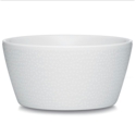 Noritake WoW (White-on-White) Snow Soup/Cereal Bowl