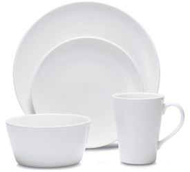 WoW (White-on-White) Swirl by Noritake