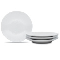 Noritake WoW (White-on-White) Swirl Appetizer Plate