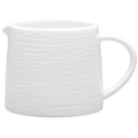 Noritake WoW (White-on-White) Swirl Creamer