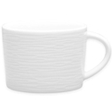 Noritake WoW (White-on-White) Swirl Cup