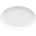 Noritake WoW (White-on-White) Swirl Oval Platter
