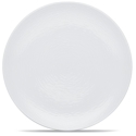 Noritake WoW (White-on-White) Swirl Round Platter