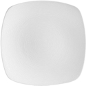 Noritake WoW (White-on-White) Swirl Square Salad Plate