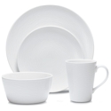 Noritake WoW (White-on-White) Swirl Place Setting