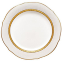 Noritake Charlotta Gold Scalloped Accent Plate