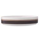 Noritake ColorStax Stripe Brown Deep Plate