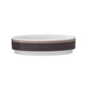 Noritake ColorStax Stripe Brown Mini Plate