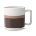 Noritake ColorStax Stripe Brown Mug