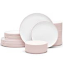 Noritake ColorTex Stone Blush Dinnerware Set