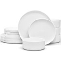 Noritake ColorTex Stone White Dinnerware Set