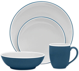 ColorTrio Blue Coupe by Noritake