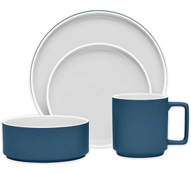 ColorTrio Blue Stax by Noritake