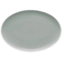 Noritake ColorTrio Graphite Coupe Oval Platter