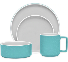 ColorTrio Turquoise Stax by Noritake