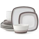 Noritake Colorscapes Layers Canyon Square Dinnerware Set